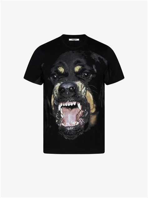 fake givenchy rottweiler t shirt|givenchy rottweiler shirt for sale.